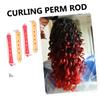 DEARMAMY 24pcs Curl Perm Kit Flexible Hair Perm Rods for Women Easy to Use Curling Tools Versatile Plastic Curlers for DIY Hairstyles for Cold Wave Styling view 3