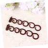 CTIRCHIU 8 Pairs Fishbone Hair Braider Tool Easy DIY Ponytail Styling for All Hair Types for Home Professional Use Includes and Clips view 3