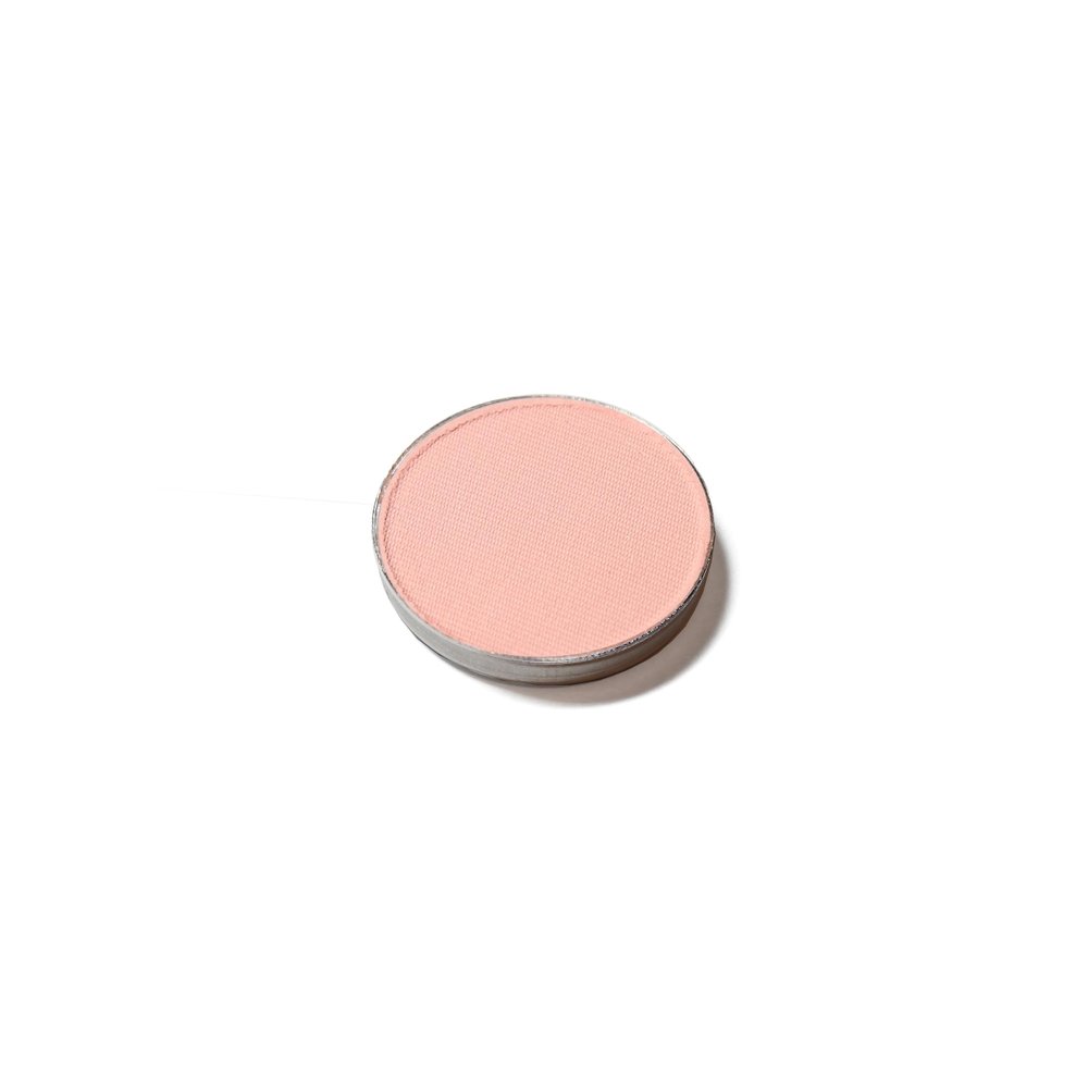 MAKEUP BY MARI Eyeshadow Refill 370 Harlow | Soft Pastel Peachy Pink | Matte Finish | Triple Milled | Highly Pigmented | Magnetic Pan for Custom Palettes