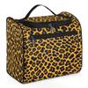 Adornori Leopard Print Travel Toiletry Bag for Men and Women, Large Hanging Makeup Bag Organizer Toiletries Bag for Travel, Safari Cheetah Print Cosmetic Bag with Handle view 1