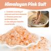 3 Pack Pink Bath Salts - Foot Soaking Salts Himalayan Pink Salt with Rose Petals Marigold and Jasmine Buds Himalayan Salt for Men and Women Nourishing Soothing and Relaxing Skin 140g(Pack of 1) view 2