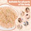 3 Pack Pink Bath Salts - Foot Soaking Salts Himalayan Pink Salt with Rose Petals Marigold and Jasmine Buds Himalayan Salt for Men and Women Nourishing Soothing and Relaxing Skin 140g(Pack of 1) view 3