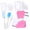 DECOMELODY 1Set Moisturizing Paraffin Wax Gloves Foot Covers Skin Treatment Gloves for Hand Spa Care Exfoliating Scrub Supplies Reusable Washable Thermal Mitts Fits view 1