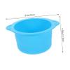 ARTSEWPLY 2set Diy Mask Bowl Set Wax Melting Warmer Liner Silicone Makeup Applicator Facial Mask Tool view 2