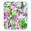 Colorful Hummingbirds Flowers Green Cloth Barber Cape Salon Hair Dye Cape, 64.9 In x 55.1 In Barber Capes Adults view 1