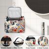 Adornori Flower Travel Toiletry Bag for Men and Women, Large Hanging Makeup Bag Organizer Toiletries Bag for Travel, Unicorn Cosmetic Bag with Handle view 3