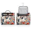 Adornori Flower Travel Toiletry Bag for Men and Women, Large Hanging Makeup Bag Organizer Toiletries Bag for Travel, Unicorn Cosmetic Bag with Handle view 4