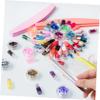 Beaupretty Stainless Steel Nail Art Tool Kit Portable Cuticle Pusher Glitter Picker Multi Use Manicure Scraper for Fingernail and Toenail Care for Home Salon Use view 4