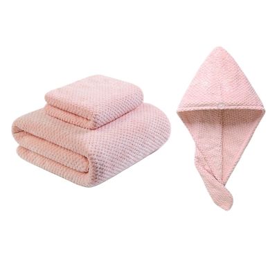 NSUQOA JSEIAJB Thickened Soft and Not Easy to Shed Hair Household Dry Hair Cap Bath Towel Bath Towel Adult Towel Shower Cap(Black-JoJo's Bizarre Adventure1)