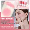 2Pcs Blush Cream for Cheeks,Face Matte Contour Blushes Makeup,Buildable Shimmer Facial Cheek Blusher Shades view 4