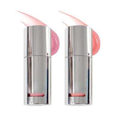 2Pcs Blush Cream for Cheeks,Face Matte Contour Blush Makeup,Buildable Shimmer Facial Cheek Blusher Shades,Blendable Cosmetic Makeup Blusher A4