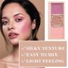 2Pcs 3 Colors Blush Palette,Matte Contour Makeup Blush for Cheeks,Waterproofing Highly Pigmented Face Cheek Blusher with Make Up Brush A10 view 3