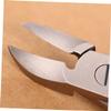 BIUDECO 2PCS Stainless Steel Manicure Nipper Durable Nail and Toenail Cuticle Clippers for Easy Grooming for Home Salon Use view 2
