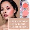 3 Colors Blush Palette,Matte Contour Makeup Blush for Cheeks,Waterproofing Highly Pigmented Face Cheek Blusher with Make Up Brush A12 view 3