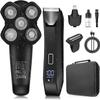 Manscape Body and Ball Trimmer for Men, Bald Head & Body Shaver, 3-in-1 Pubic Groin Nose Hair Trimmer, Head Shaver for Bald Men & Body Groomer, Electric Razors for Smooth Shaving, IPX7 Waterproof view 1