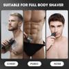 Manscape Body and Ball Trimmer for Men, Bald Head & Body Shaver, 3-in-1 Pubic Groin Nose Hair Trimmer, Head Shaver for Bald Men & Body Groomer, Electric Razors for Smooth Shaving, IPX7 Waterproof view 3