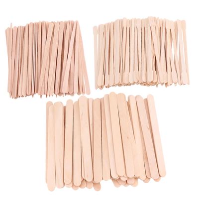 FRCOLOR 600pcs Multifunctional Wax Sticks Hair Removal Applicator for Body and Face Smooth Finish