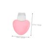 PLAFOPE 2pcs Handheld Blackhead Extractor Tool for Deep Cleansing and Pore Removal Face Scrubber for Facial Care and Hair Removal view 2