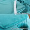 White,70x185cm/27.5x72.8in,Beauty Bed Blanket with Breather Holes,Elastic Salon SPA Bed Sheet Cover Massage Bed Cover Pillowcase Stool Cover Massage Table Sheets 4 Piece Set view 4