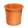 Cedar Foot Bath Bucket for Sauna, Foot Spa, Massage, Handmade en Tub, 25cm Deep view 1