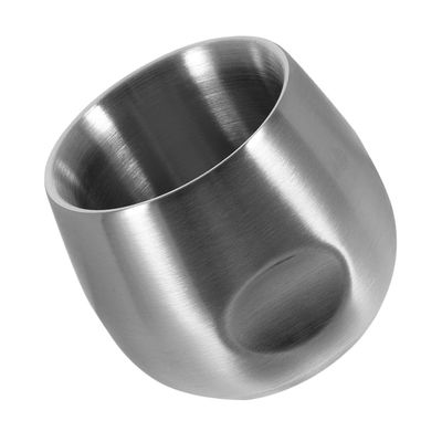 TOVINANNA Double Layer Stainless Steel Shaving Bowl for Men Durable Drop Lather Cup with Comfortable Grip Capacity for Salon and Home Use Versatile Mug