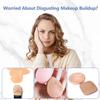 Alyfini Makeup Brush Cleaner Machine + Cleanser Solution Combo, Powerful for Tough Residue on Make Up Brushes/Sponges/Puffs view 2