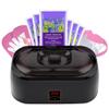 Paraffin Wax warmer for Hand and Feet, Includes 4000ml Wax warmer Machine and 6 packs of Lavender scented Paraffin Wax, Enjoy take care of your hands and feet (black) view 1