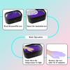 Paraffin Wax warmer for Hand and Feet, Includes 4000ml Wax warmer Machine and 6 packs of Lavender scented Paraffin Wax, Enjoy take care of your hands and feet (black) view 4