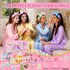 136 PCS Party Favors Bags for Eye Mask Lip Balm Hand Cream & Face Mask Skincare, Foot Spa Bath Bomb & Headband, Bachelorette Party, Retirement Graduation, Friendship, Sister & Birthday Gifts for Women view 4