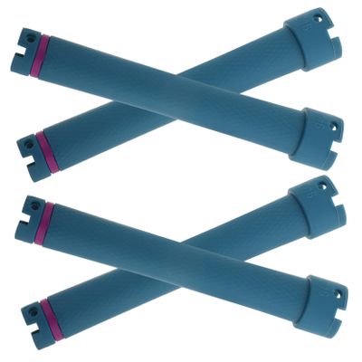 Beaupretty 24V Waterproof Long Hair Perming Rods 4pcs Heat Resistant Plastic Curlers for Women Hair Styling Non-Slip Design and Enhanced Breathability