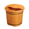 Cedar Foot Bath Tub Barrel, Natural en Foot Soaking Basin for Relaxation, 30cm view 2