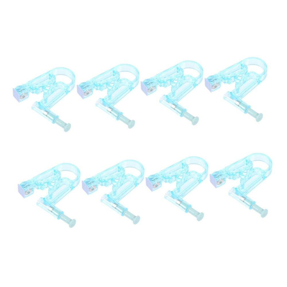 OATIPHO 8Pcs Disposable Ear Piercing Tool Set Professional Portable Ear Piercer Hypoallergenic Design for Safe Use for Home or Salon Piercing
