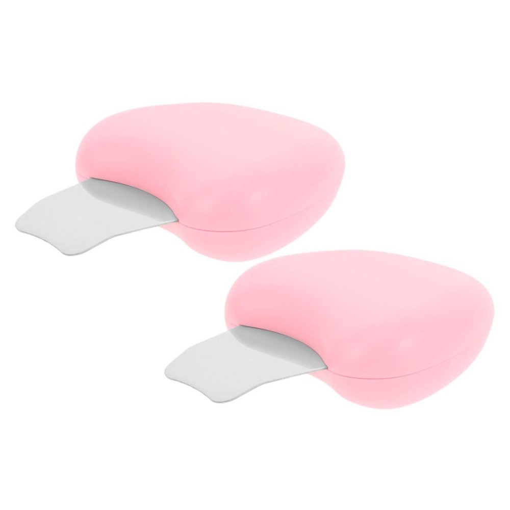 BCOATH 2pcs Blackhead Extractor Tool Manual Skin Spatula for Deep Cleansing Face Scrubber for Pore Cleaning and Hair Removal Versatile Beauty Care Instrument