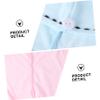 BIUDECO 2pcs Microfiber Hair Drying Caps Quick Dry Towels for Women Lace Trim Absorbent Bath Supplies for Home Use and Showers view 2