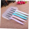 Beavorty 1set Portable Eyebrow Razor Set Ergonomic Design Eyebrow Trimmer with Protective Cover Makeup Beauty Tools for Travel and Home Grooming 10pcs view 2