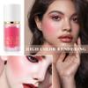 2 Colors Blush Stick,Multi-Use Cream Blush,Waterproofing Highly Pigmented Makeup Stick,Moisturizing Makeup Cream Set A4 view 2