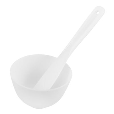 Beavorty 1 Set DIY Face Mask Mixing Bowl Set Silicone Mixing Bowl Spatula Kit for Women Portable Reusable Facial Mask Tool for Home Salon Easy Skincare
