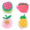 GALPADA Ball Set 4 Large Cartoon Shower Balls Exfoliating Mesh Bath Toys Colorful Bath Accessories for Fun Shower Experience view 1