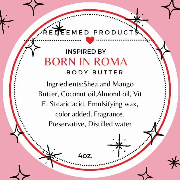 Inspired byBorn in Roma Body Butter