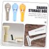 OATIPHO 3Pcs Male Shaver Storage Case Shockproof Travel Razor Organizer for Men Portable Razor Carrying Box Protective Design view 3