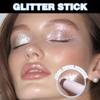 BEUKING Jelly Highlights Eyeshadow Stick, Glitter Eye & Face Highlighter, Diamond Long Lasting Waterproof Muti-Purpose Shiny Stick for Eye Lip Face Makeup (06# Starlit Silver, 0.11 oz) view 3