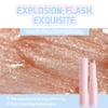 BEUKING Jelly Highlights Eyeshadow Stick, Glitter Eye & Face Highlighter, Diamond Long Lasting Waterproof Muti-Purpose Shiny Stick for Eye Lip Face Makeup (06# Starlit Silver, 0.11 oz) view 4