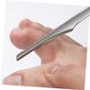 GALPADA Professional 3pcs Pedicure Knife Set Stainless Steel Foot Scraper Tools for Ingrown Toenail Cuticle Removal Multi-Functional Pedicure Kit for Men and Women view 2