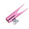 Beaupretty Dual-Sided Eyebrow Pencil Sharpener Portable Metal Sharpener for Makeup Pencils for Use view 2
