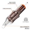 50 Assorted Tattoo Cartridge Needles Mixed Size 5 Pcs each of #10 Round Liner 3RL 5RL 7RL, #12 Round Liner Shader Curved Magnum 9RL 5RS 7RS 7RM 9RM 7M1 9M1 Pro Disposable Membrane Tattoo Needles view 4