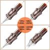 50 Assorted Tattoo Cartridge Needles Mixed Size #12 Round Liner Shader Curved Magnum - 15 Pcs each of 5RL, 7RL - 10 Pcs each of 9RS, 7RM Pro Disposable Membrane Tattoo Needles view 2