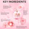 Collagen Sakura Skincare Gift Set, Cherry Blossom Skin Care Set for Teen Girls & Women, Moisturizing & Revitalizing Skin, 6Pcs Collagen Skin Care Routine Kits for Face, Korean Daily Skin Care view 3