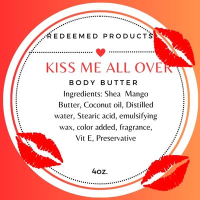 Body Butter kiss me all over