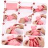 BESPORTBLE 12Pcs Bear Shaped Coral Fleece Face Towels Adorable Wash Cloths for Parties Bags Cute Present for view 3