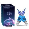 POSEIDON 1205M1 Tattoo Cartridge Needles 50Pcs, #12 Magnum - 35/5M1LT, Professional Grade Steel with High-Density Silicone Grip, Disposable Needles with Membrane, Universal Fit view 1